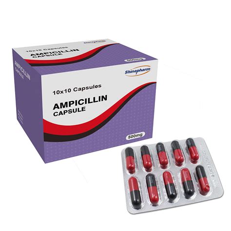 Ampicillin .